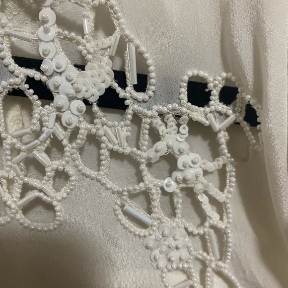 kooples beaded blouse with cut outs - Picture 7 of 7